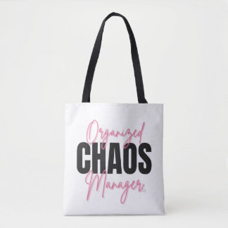 Organisierter Chaos-Manager-Tragetasche