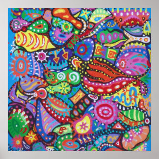 Organisiertes Chaos-Poster Poster