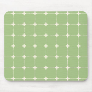 Organisiertes neutrales Grid Minimalistisches Salb Mousepad