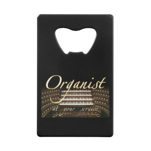 Organist an Ihrem Service Flaschenöffner