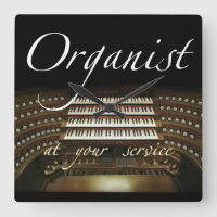 Organist an Ihrer Service-Uhr