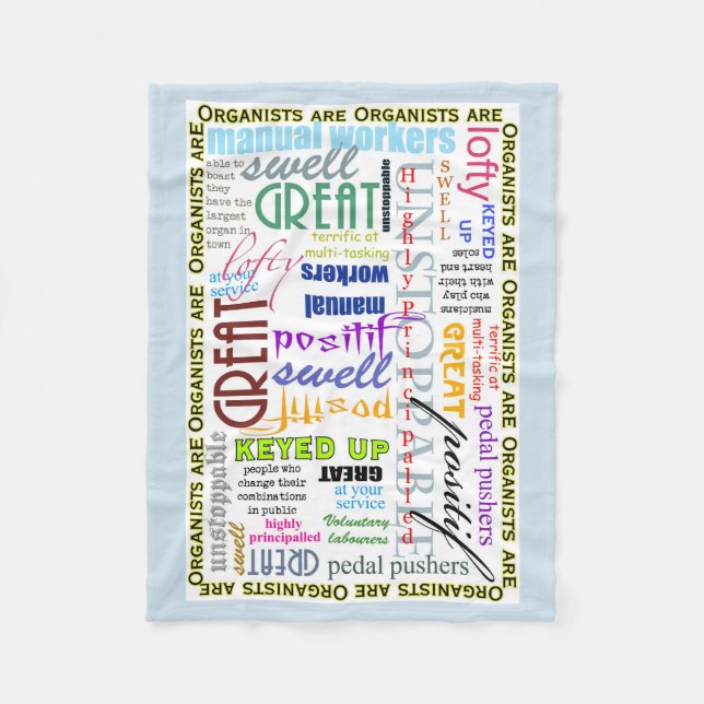 Organisten sind alles Decke (Vorderseite)