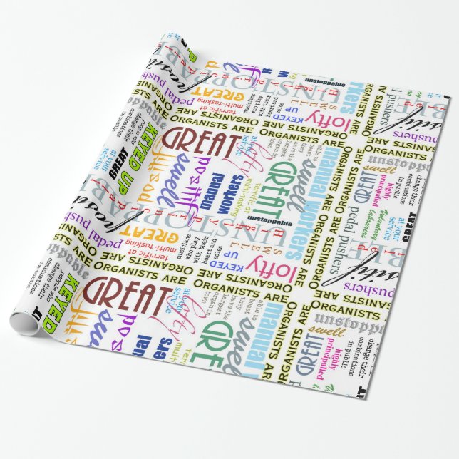 Organisten sind alles Packpapier (Ungerollt)