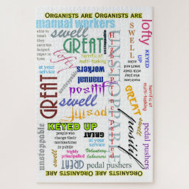 Organisten sind alles Puzzlespiel Puzzle