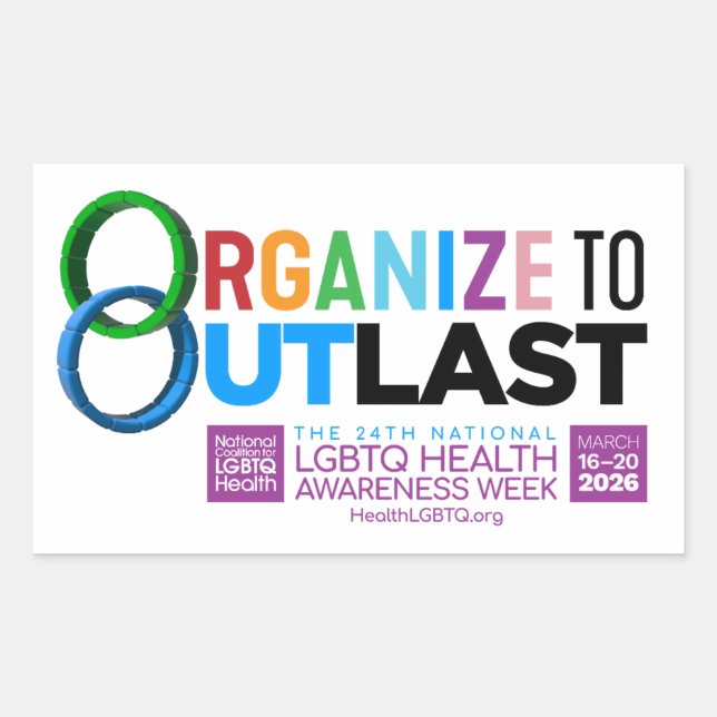 Organize to Outlast Sticker (Vorderseite)