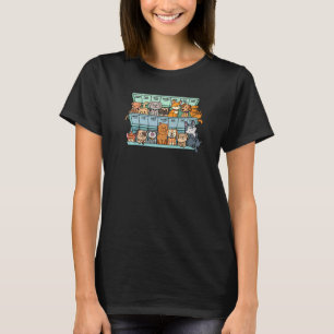 Organizer für die tägliche Pille mit Niedlichen Ti T-Shirt