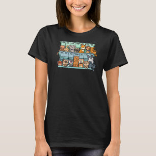 Organizer für die tägliche Pille mit Niedlichen Ti T-Shirt