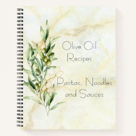 Organizer für moderne Olivenzweige Notizbuch