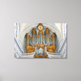 Organkonsole Leinwanddruck