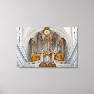 Organkonsole Leinwanddruck
