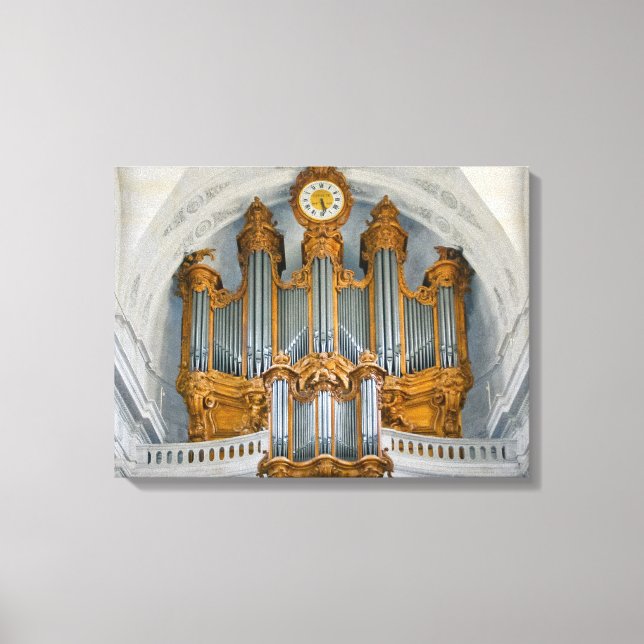 Organkonsole Leinwanddruck (Vorderseite)