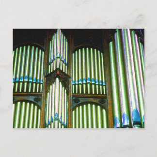 Organpfeifen (3) postkarte