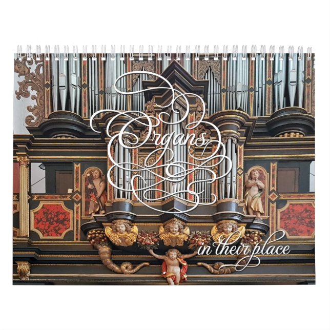 Organs in their place - horizontal calendar kalender (Titelbild)
