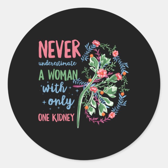 Organspende für Ihren Ney Spender Runder Aufkleber (Vorderseite)