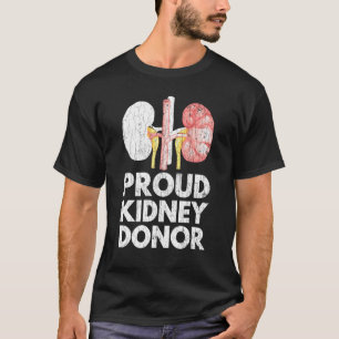 Organspende Proud Nierenspender Grafik T-Shirt