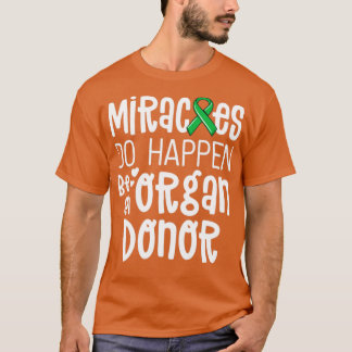 Organspende Shirt Wunder passieren