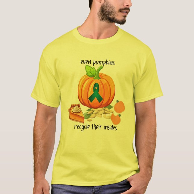 Organspende Wiederverwertung rettet Leben, Transpl T-Shirt (Vorderseite)