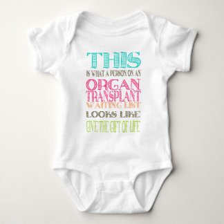 Organspendebewusstsein Baby Strampler