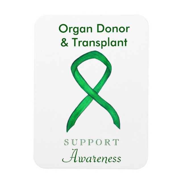 Organspender und Transplantatbildner Magnet (Vertikal)