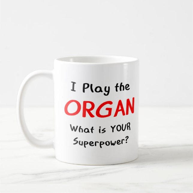 Organspieler Kaffeetasse (Links)