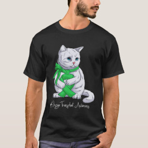 Organtransplantat-Bewusstseinsmonat Grüne Schleife T-Shirt