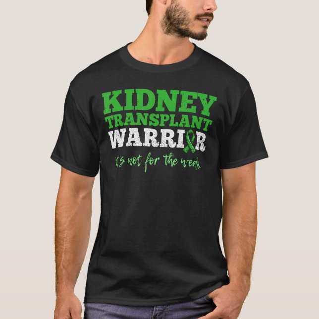 Organtransplantation für einen Empfänger der Niere T-Shirt (Vorderseite)