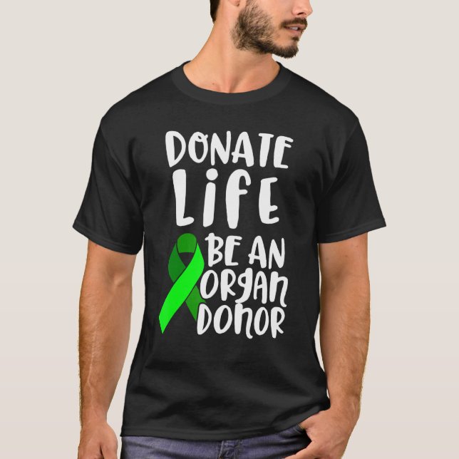 Organtransplantation Spender Operation Erholung 3 T-Shirt (Vorderseite)