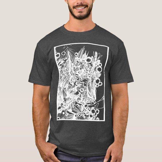 Organza retro T-Shirt (Vorderseite)