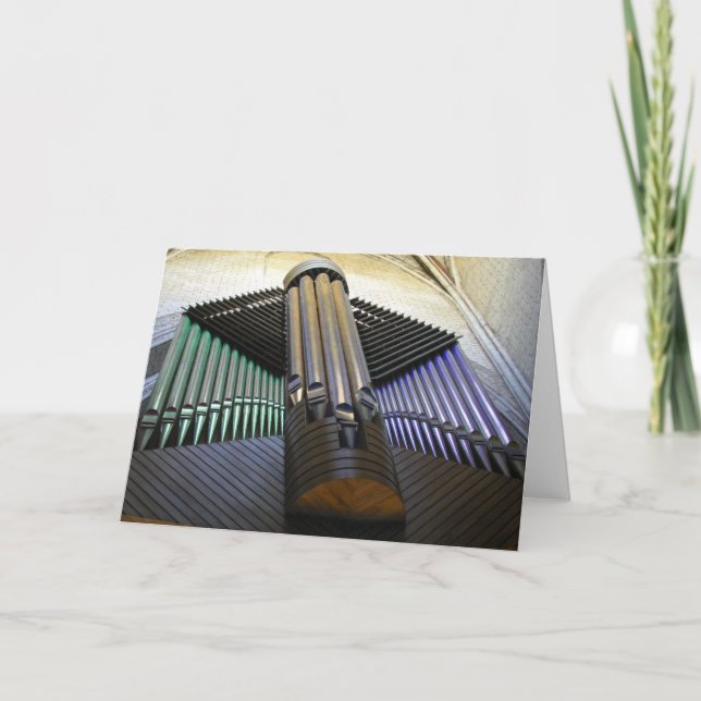 Orgel, Cahors, Frankreich Karte (Vorderseite)