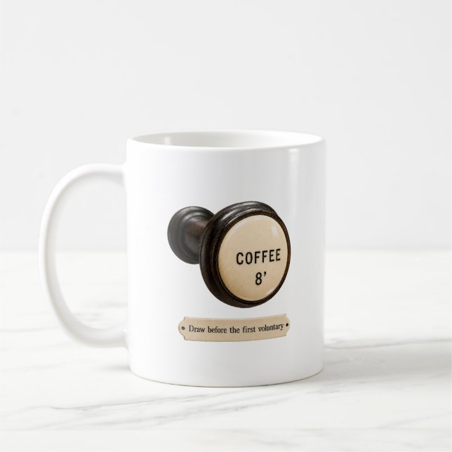 Orgel-Coffee-Stop-Tasse Kaffeetasse (Links)