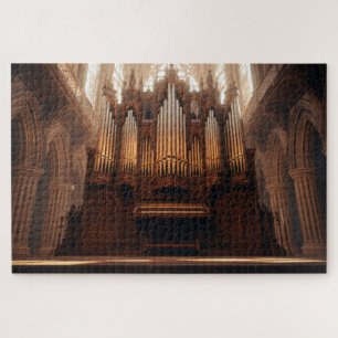 Orgel der gotischen Kirche Puzzle