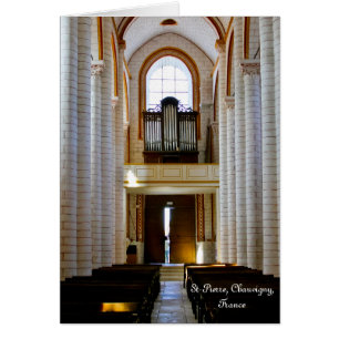 Orgel in Chauvigny, Frankreich