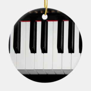 Orgel Keyboard Keramikornament