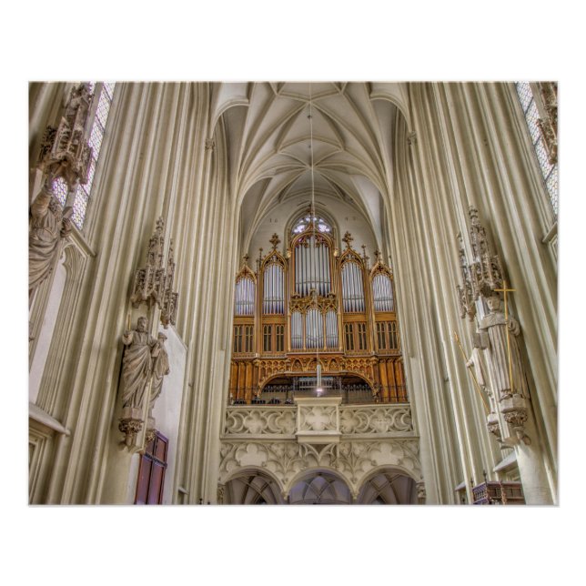Orgel Maria Am Gestade Poster (Vorderseite)