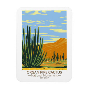 Orgel Pipe Cactus National Monument Arizona Magnet