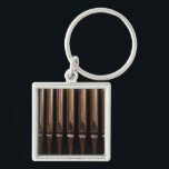 Orgelpfeifen Schlüsselanhänger<br><div class="desc">Nahes hohes Bild der Orgelpfeifen.</div>