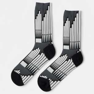 Orgelpfeifen-Virtuosen-Konzertorganist  Socken