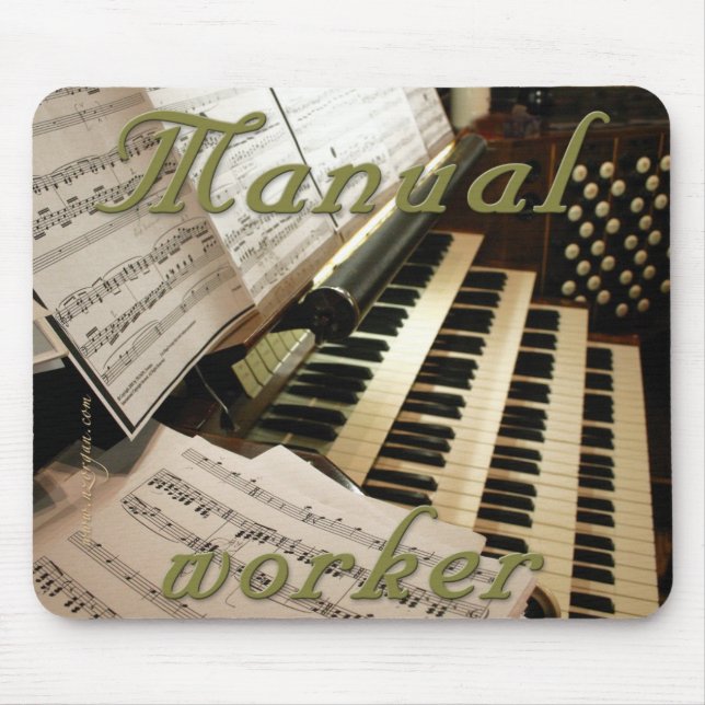 Orgelpilz Mousepad (Vorne)