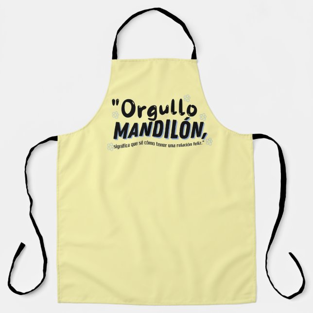 Orgullo Mandilon Schürze (Vorderseite)