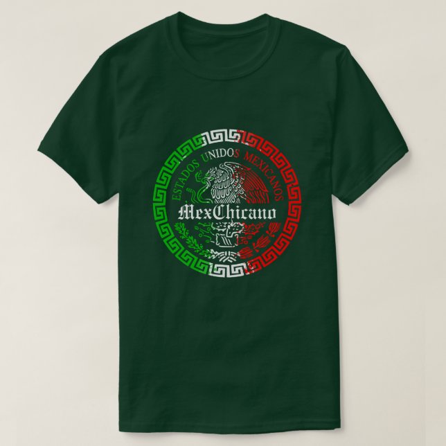 Orgullo Mexicano Zweiter Shirt (Design vorne)