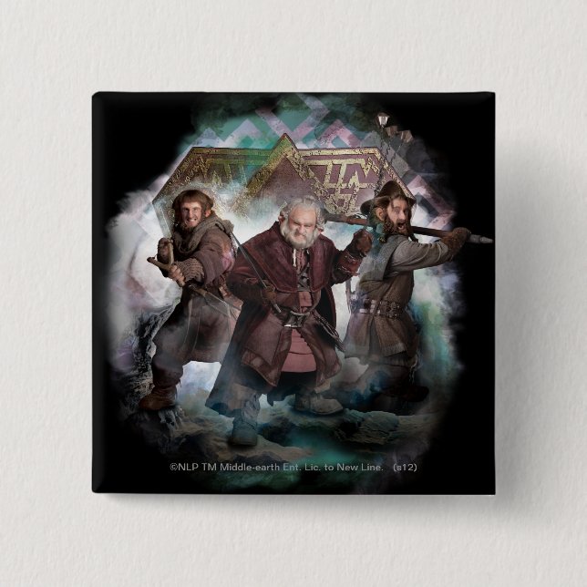 Ori, Dori und Nori Button (Vorderseite)