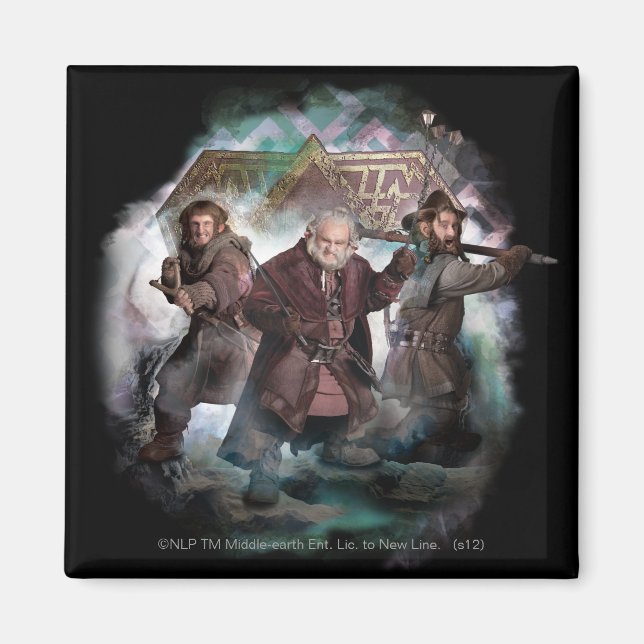 Ori, Dori und Nori Magnet (Vorne)