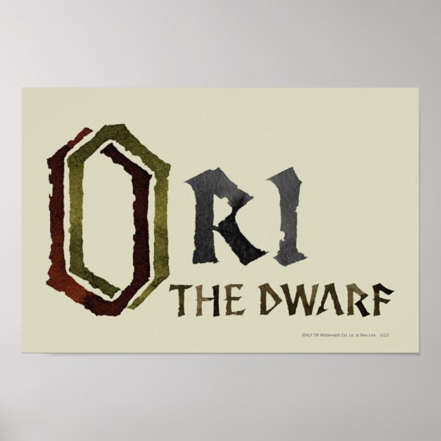 Ori Name Poster (Vorne)