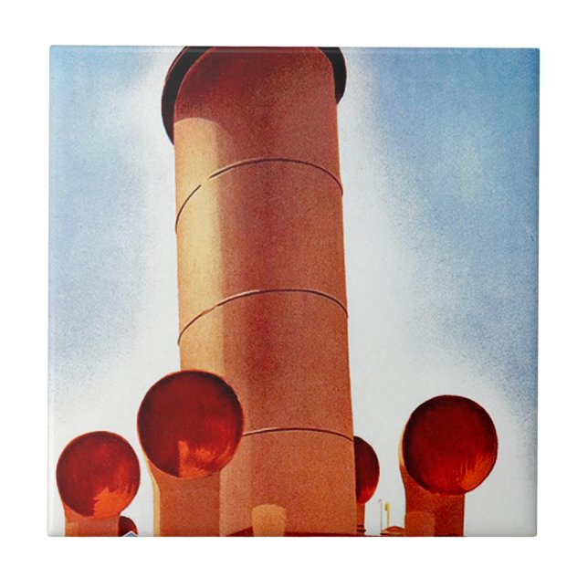 Orient Cruises Big Funnel Fliese (Vorderseite)