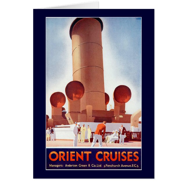 Orient Cruises Großer Schornstein (Vorne)