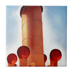 Orient Cruises Großer Schornstein Fliese