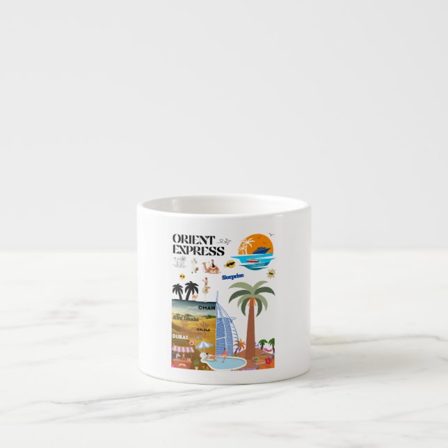 ORIENT EXPRESS ESPRESSOTASSE (Vorderseite)