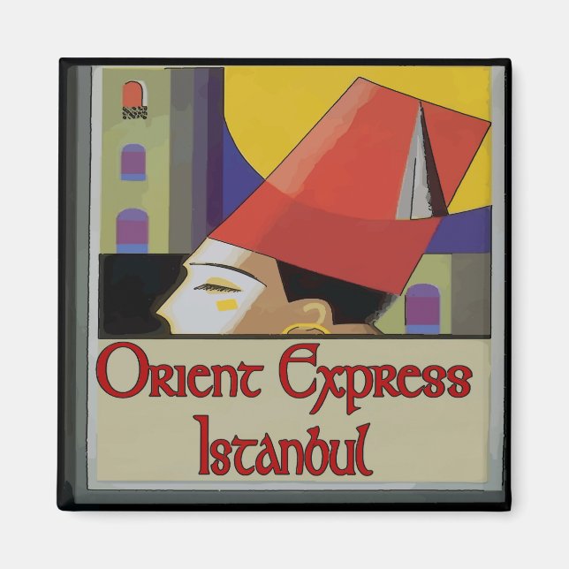 Orient Express Istanbul Magnet (Vorne)