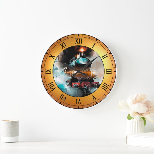 Orient Express ~ Paris To Constantinopel ~ * ~ Große Wanduhr (Zuhause)