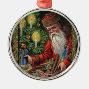 Orient Express Santa Ornament Aus Metall